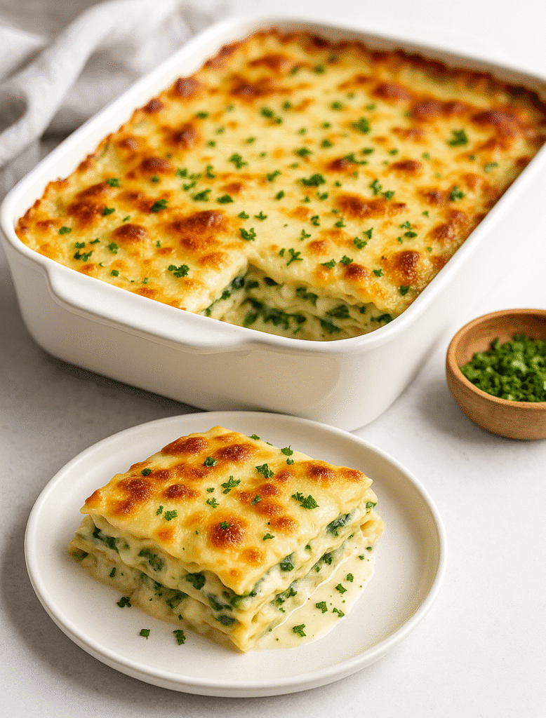 white sauce veg lasagna 1